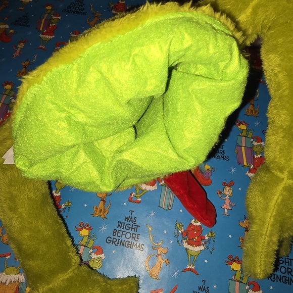 Dr Suess The Grinch Tree Hugger Tree Topper Christmas Holiday Decoration New - Picture 2 of 4